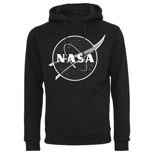 Mister Tee NASA Black-and-White Insignia Hoody black M