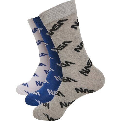 Mister Tee NASA Allover Socks 3-Pack