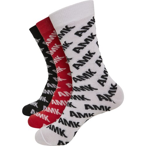 Mister Tee AMK Allover Socks 3-Pack