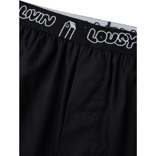 Lousy Livin Boxer Briefs 2 Pack Black/White S