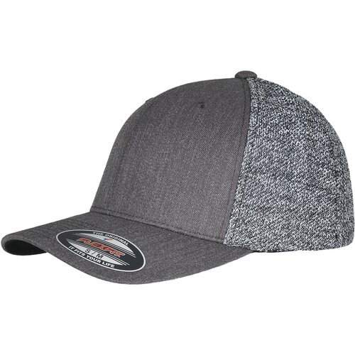 Flexfit Trucker cap Melange Mesh black/greymelange S/M