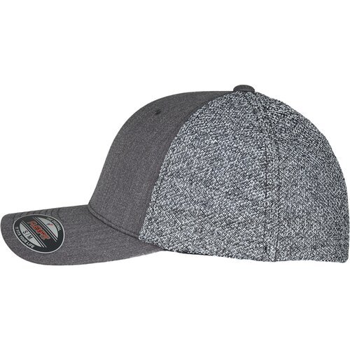 Flexfit Trucker cap Melange Mesh black/greymelange S/M