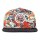 Djinns 6P Snapback Cap Koi Linen  Black