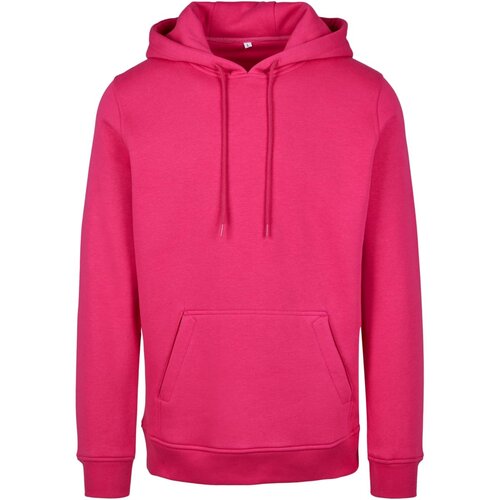 Build your Brand Heavy Hoody Hibiskus Pink XXL