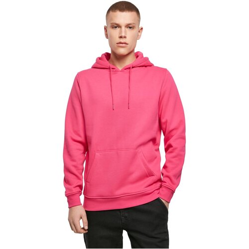 Build your Brand Heavy Hoody Hibiskus Pink XXL