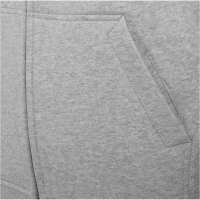 Build your Brand Heavy Zip Hoody heather grey 5XL