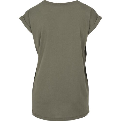 Build your Brand Ladies Extended Shoulder Tee olive XL