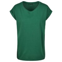 Build your Brand Ladies Extended Shoulder Tee Forest Green L