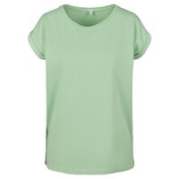 Build your Brand Ladies Extended Shoulder Tee Neo mint L