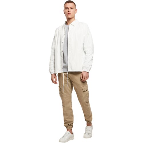 Build your Brand Coach Jacket white XS