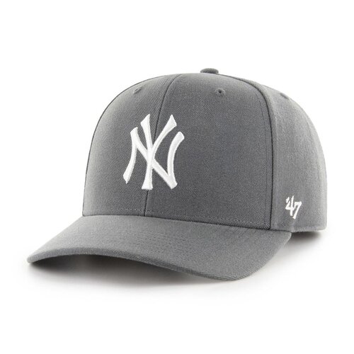 47 Brand MLB New York Yankees Cold Zone 47 MVP DP Snapback Cap Charcoal