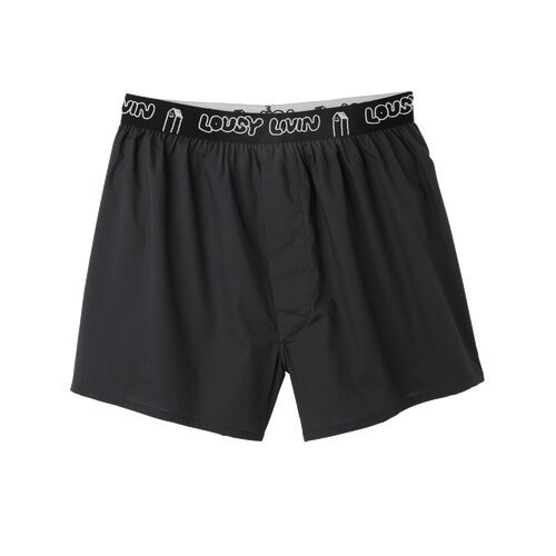 Lousy Livin Boxer Briefs 2 Pack Black XL