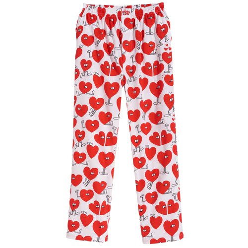 Lousy Livin Pyjama Valentines Pyjama Set White L