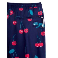 Lousy Livin Shorts "Cherries Beach Shorts" Cherrie Blue S