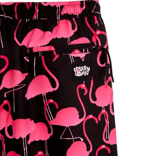 Lousy Livin Shorts Flamingos Beach Shorts