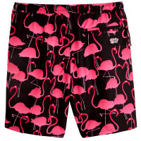 Lousy Livin Shorts "Flamingos Beach Shorts Black M