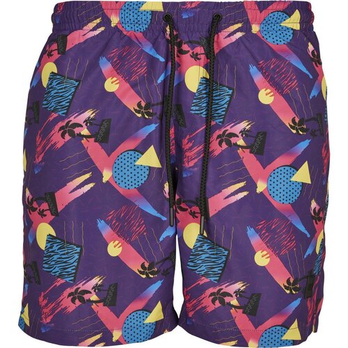 Urban Classics PatternSwim Shorts miami aop XXL