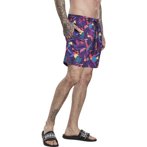 Urban Classics PatternSwim Shorts miami aop XXL