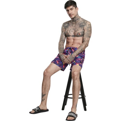 Urban Classics PatternSwim Shorts miami aop XXL