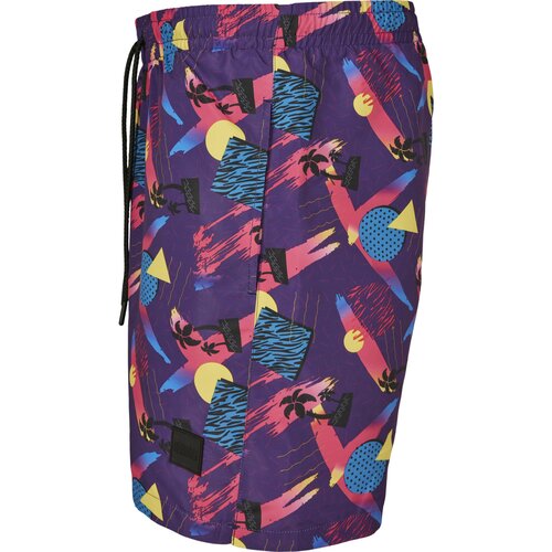 Urban Classics PatternSwim Shorts miami aop XXL