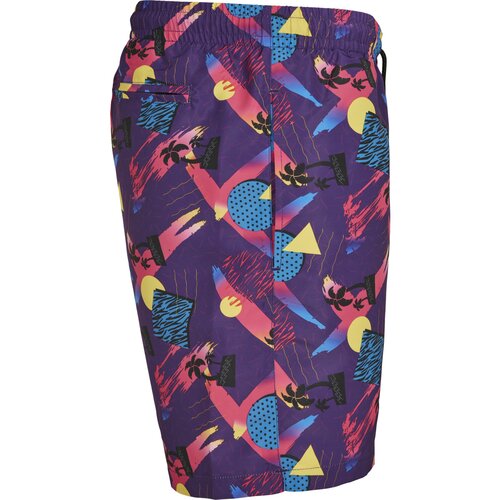 Urban Classics PatternSwim Shorts miami aop XXL