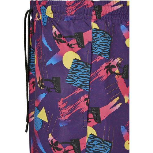 Urban Classics PatternSwim Shorts miami aop XXL