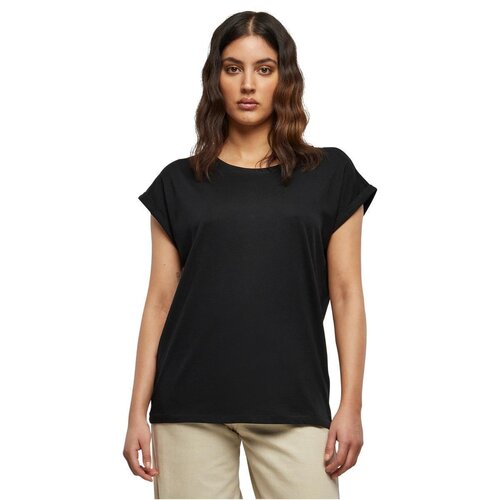 Urban Classics Ladies Extended Shoulder Tee 2-Pack black/white XL