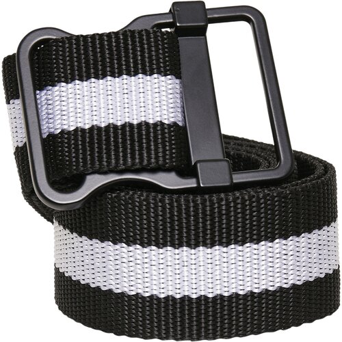 Urban Classics Easy Belt with Stripes black/white S/M