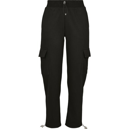 Urban Classics Ladies Cargo Terry Pants black M