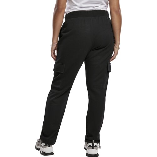 Urban Classics Ladies Cargo Terry Pants black S