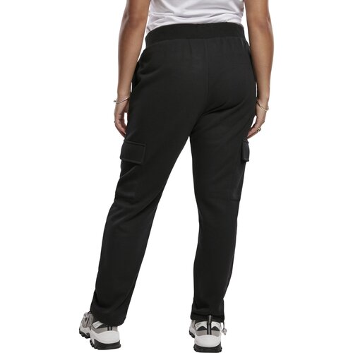 Urban Classics Ladies Cargo Terry Pants black XS