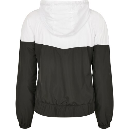 Urban Classics Ladies Arrow Windbreaker white/black 4XL