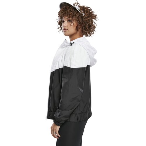 Urban Classics Ladies Arrow Windbreaker white/black 4XL