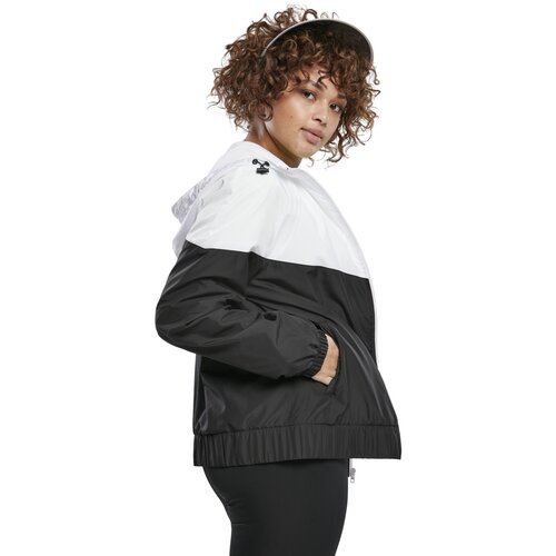 Urban Classics Ladies Arrow Windbreaker white/black 4XL