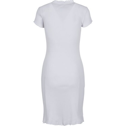 Urban Classics Ladies Rib Tee Dress white XS