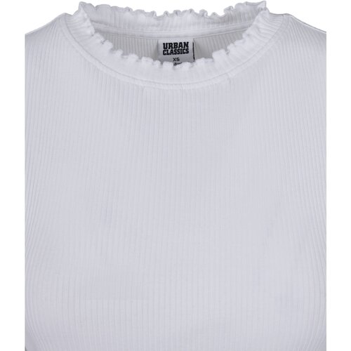 Urban Classics Ladies Rib Tee Dress white XS