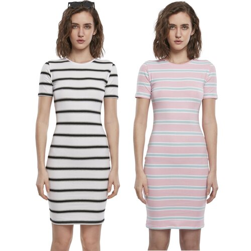 Urban Classics Ladies Stretch Stripe Dress