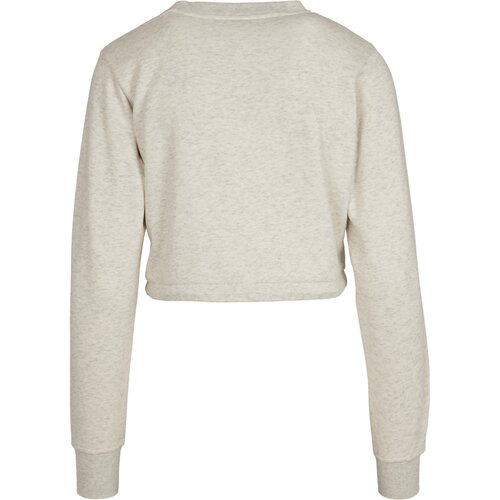 Urban Classics Ladies Oversized Cropped Crewneck lightgrey L