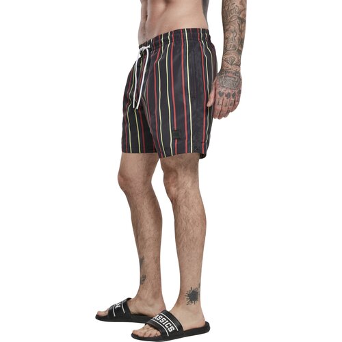 Urban Classics Stripe Swim Shorts