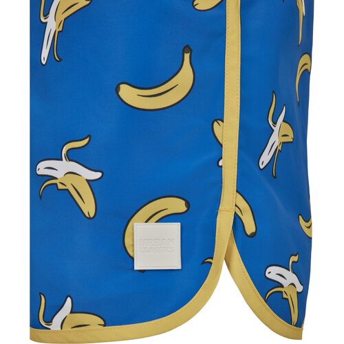 Urban Classics Pattern Retro Swim Shorts banana aop S