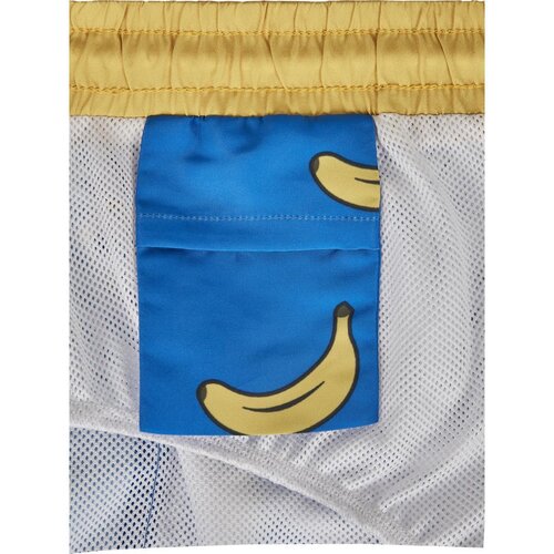 Urban Classics Pattern Retro Swim Shorts banana aop S