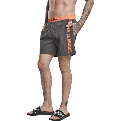 Urban Classics UC Logo Swim Shorts darkshadow S