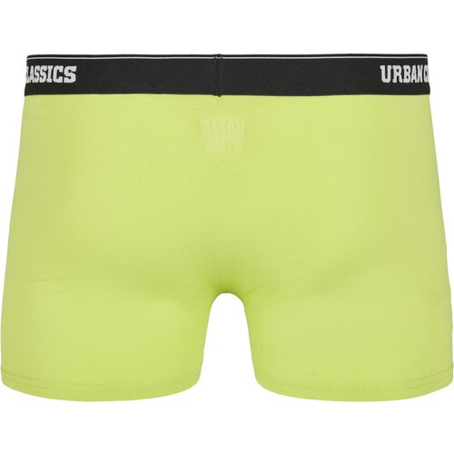 Urban Classics Boxer Shorts 3-Pack island aop/lime/grey L