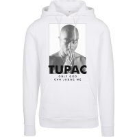 Mister Tee 2Pac Prayer Hoody white XL