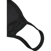 Mister Tee Skull Face Mask black/white one size