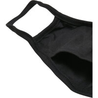 Mister Tee Skull Face Mask black/white one size