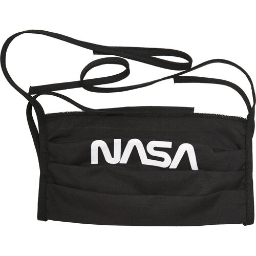 Mister Tee NASA Face Mask black one size