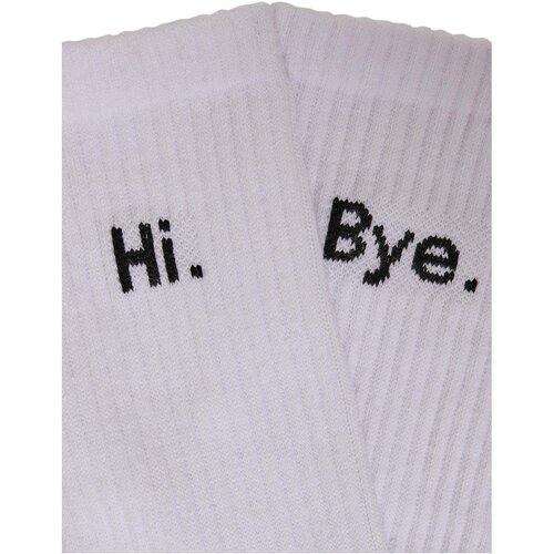 Mister Tee HI - Bye Socks short 2-Pack black/white 43-46