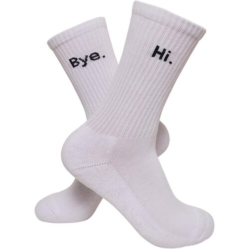 Mister Tee HI - Bye Socks short 2-Pack black/white 47-50