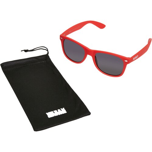 Mister Tee NASA Sunglasses MT red/white one size
